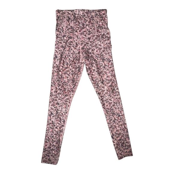 Athleta Paint Texture Sunset Elation 7/8 Tight Legging Pink XXS NWOT - Picture 3 of 7